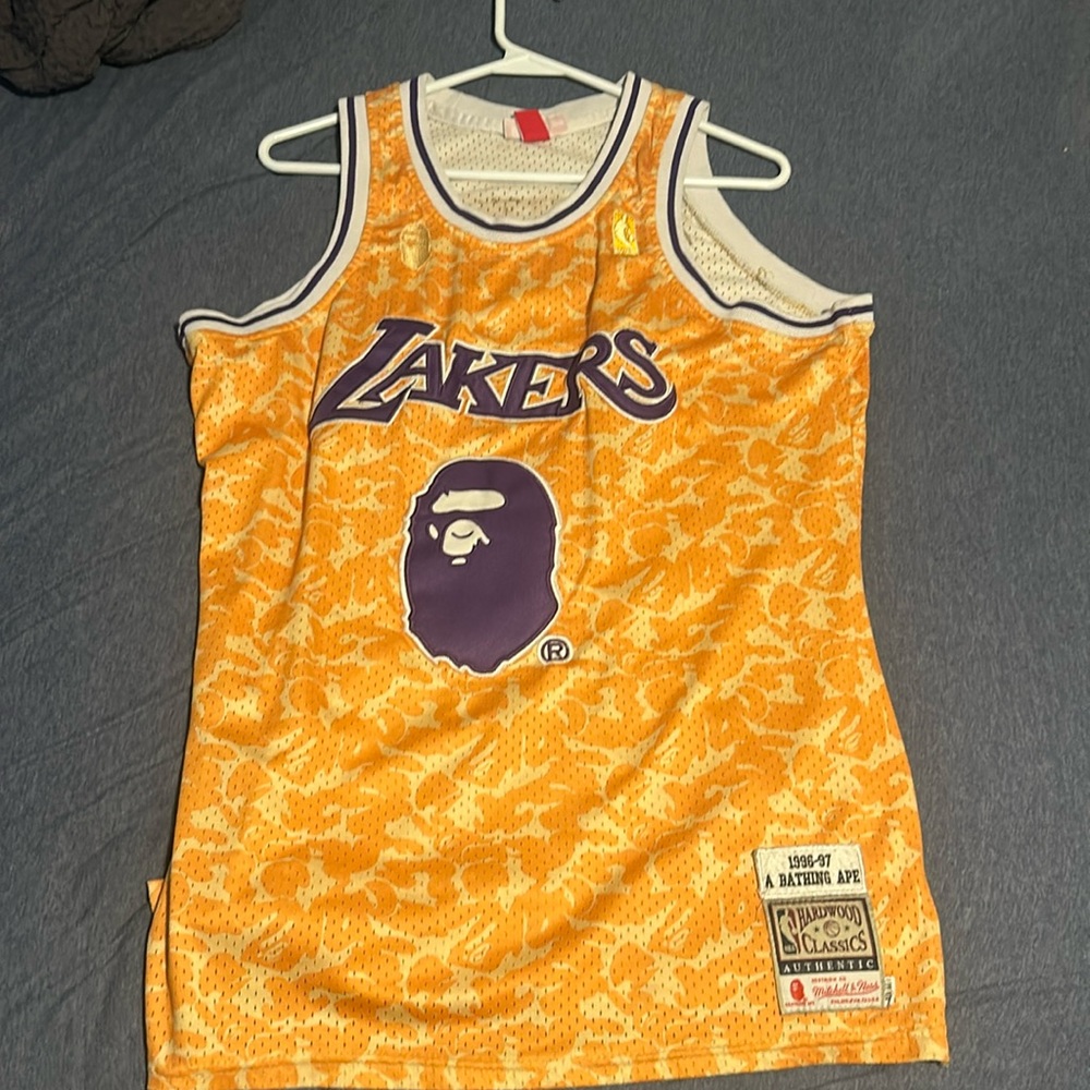 Bape lakers jersey